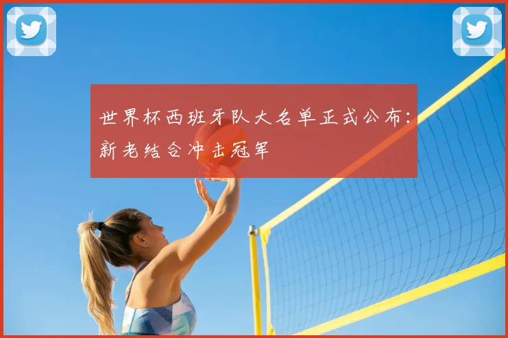 世界杯西班牙队大名单正式公布：新老结合冲击冠军